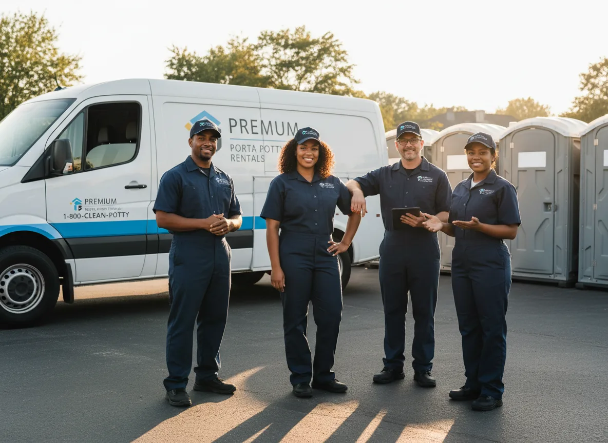 VIP Portable Toilets company in Newark, IL